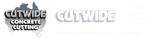 cutwide concrete cutting logo